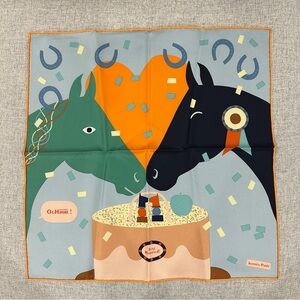 Hermes Just Married scarf 45